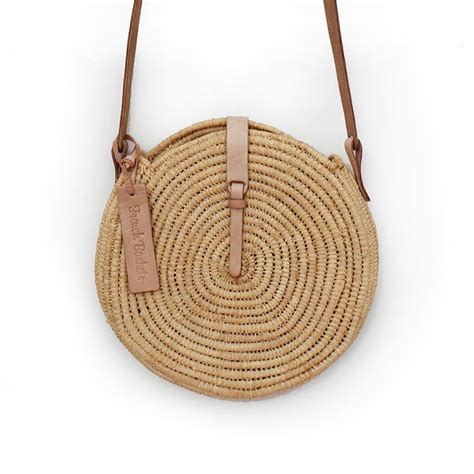 natural raffia and wicker bags.